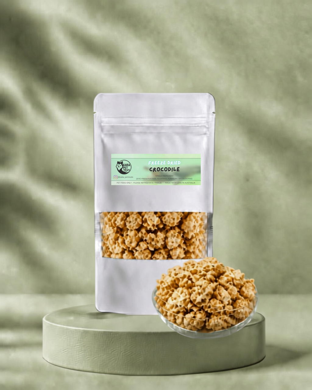 Freeze Dried Crocodile